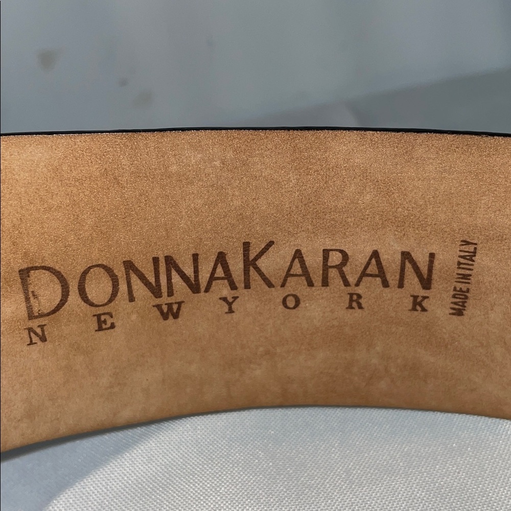 DONNA KARAN NY GENUINE ITALIAN CROCODILE BELT FTL-03-005 - Picture 2 of 7
